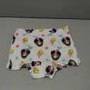 ZHTEAPR Kids Little Girls Underwear Boxer Briefs 100% Cotton Soft Panties Cartoon Cute Pattern Boyshorts 7-8 Years (Pack of 6)