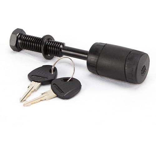 Heininger Black 5/8" Diameter Pin 6001 Advantage Threaded Receiver Trailer Hitch Lock Designed Products