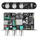 ZK-1001U Mono Bluetooth Amplifier Board with TWS, 100W Peak Power Home Audio Amplifier Board,Vehicle Amplifier Wide Voltage Input 9-24V,Supports USB/AUX/Bluetooth Input for DIY Wireless Speaker