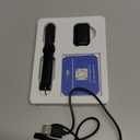 FITVII Slim Fitness Tracker with Blood Oxygen, Blood Pressure, 24/7 Heart Rate and Sleep Tracking, IP68 Waterproof Activity Trackers and Smart Watches with Step Tracker, Pedometer for Women Kids (Black)