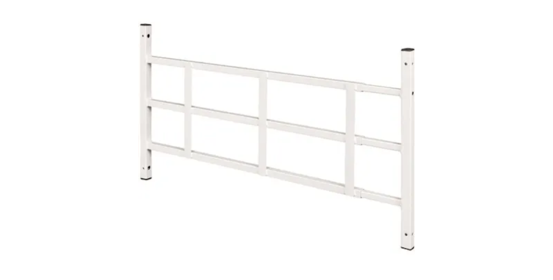 Segal Fixed Window Guard, 31 in. - 54 in. x 15-1/4 in., Steel, White, 3-bar, Non-egress