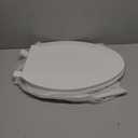 K-4636-RL-0 Elongated Toilet Seat Replacement for KOHLER 4636-RL-0 Elongated Bowl Toilet Seat Slow-Close, Soft Close toilet Seat and Lid, White