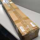 Muzata 5-10FT Modular Black Side Mount Cable Railing Kit 36 Inch 2 Stair Post Kit Complete Set Cable Railing System for Stairs Length Adjustable with Paper User Guide (No Handrail) RWF1 BA4S