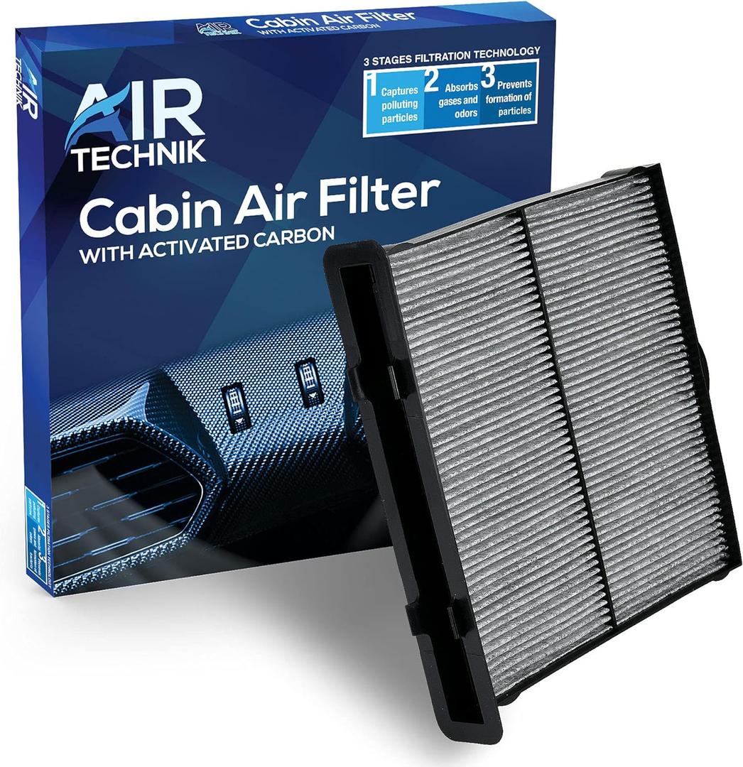 AirTechnik 72880FL000 Cabin Air Filter w/Activated Carbon | Fits Subaru Forester 2019-2024, WRX 2022-2025