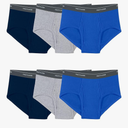 Fruit of the Loom Men's Underwear Briefs, Tag Free & Moisture Wicking, Assorted Color Multipacks