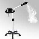 Professional Facial Steamer on Wheels, Facial Steamer for Facial Deep Cleaning, Facial Humidifier for Spa, Adjustable Height for Spa, Salon and at Home Use