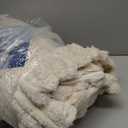 Bedsure Luxurious Faux Fur Duvet Cover King Size Set - Ultra Soft & Fluffy & Cozy & Warm - Elegant Shaggy Bubble Design Bedding with Duvet Cover and Pillow Shams, Grey (03 - Grey (No Comforter))