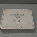 Thank You Gifts for Women, Teacher Appreciation Gifts, Employee Appreciation Gift for Coworkers Employees Teachers Nurse Secretary w Thanks Cards, Awesome Glass Cup