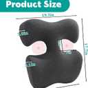 MABOZOO Breast Pillow for Massage, Women's Massage Bolster Pillow Face Down Pillow Supportive Breast Pillow for Massage Nap Portable Travel Sleeping