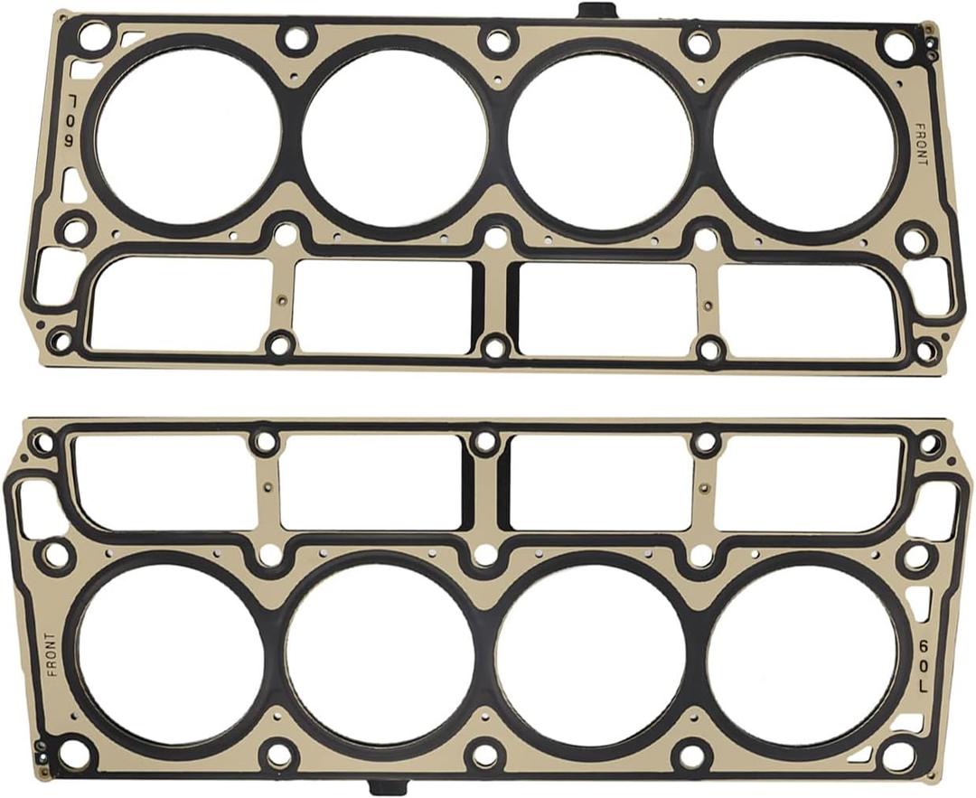 12589227 MLS Cylinder Multi-Layer Head Gaskets for 6.0L LS2 L76 Series Engines, for GM for Chevrolet for GMC for Cadillac for Hummer for Pontiac for SAAB 12575392, 2PCS