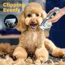oneisall Dog Grooming Kit for Heavy Thick Hair&Coats/Low Noise Rechargeable Cordless Waterproof Dog Clippers for Grooming Animals&Pets/Pet Shaver with Stainless Steel Blade and Paw Trimmer