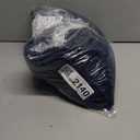 H.VERSAILTEX Navy Blue Bathroom Rugs 2 Piece, Bath Mat Set Slip-Resistant Extra Absorbent Soft and Fluffy Striped Chenille Bath Rugs, Floor Mats Dry Fast Machine Washable (20" x 32"/17" x 24")