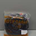 4K Hdmi Cable 75FT, High Speed Hdmi 2.0 Cable 4K@60Hz 2K@120Hz, Gold-Plated Connector 3D ARC HDCP 2.2 &2.3 for HDTV/Blu Ray Playback/Projectors/Laptops/PS4/PS5(Red)