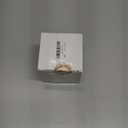 Denture Case Kit, Retainer Cleaner Case with Cleaning Brush, Retainer Cleaning Denture Bath Cup with Mirror Use in Denture Bridges, Partial Dentures, Traditional Braces for Travel