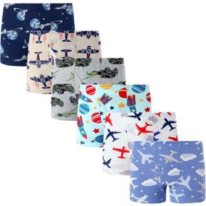 Winging Day Little Boys' Cotton Brief Soft Underwear Multipack (12, Color 2#)
