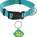 Dog Halloween Costume SD Tag with Nylon Adjustable Collar for Small Medium Large Puppy Funny Pet Cosplay Supplies L