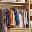 Concepts 20 Pack Premium Heavy Duty Gold Glitter Acrylic Kids Hangers, Elegant for Baby Nursery Space-Saving Non-Slip Clothes Hangers with Gold Hook