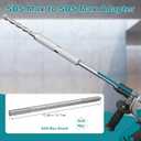 SDS Max to SDS Max Adapter with 12.48 Extension Shaft, Electric Extension Tool Kit for Rotary Hammer Adapted Tools, Drill Bit, Hole Saw