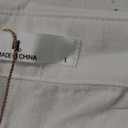 HOTOUCH Women Boyfriend Shirts Button Down Long Sleeve Blouse Cuffed Sleeve Collared Shirt (Large, A-white)