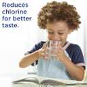 PUR 7-Cup Water Filter Pitcher, Cleaner, Great-Tasting Water, Dishwasher Safe, Powerful, Faster Filtration, LockFit Cap Design - White
