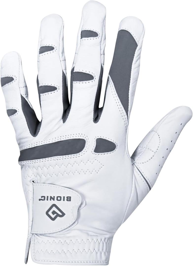 Bionic Men's Performance Grip Pro Premium Leather Golf Glove