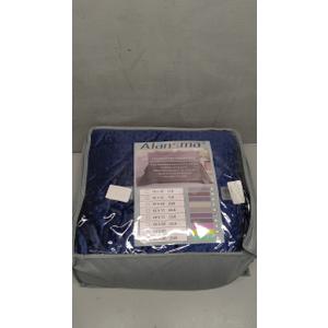 ALANSMA Weighted Blanket Luxury Velvet Blue, 60'x80' 20LB