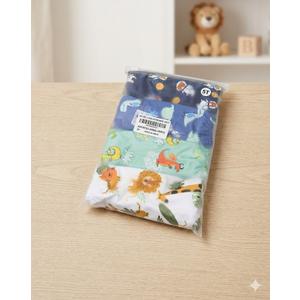 4 Packs Reusable Rubber Pants for Potty Training and Waterproof Rubber Pants for Plastic Underwear for Toddlers Boys 5T
