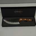 Chef Knife - Perfect Kitchen Knive. Japanese Knife for Cooking, Chopping. Japanese Style Knive for Home, Camping, BBQ. For Balance & Control