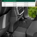 YHTAUTO Cargo Mat Compatible with Kia Sportage 2023-2026 (Without Subwoofer in Cargo Area), TPE Floor Liners All-Weather Protection Custom Fit, Cargo Mat, Black