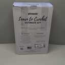 Piccassio Crochet Kit for Beginners – Complete Starter Set for Adults & Teens with 20 Yarn Colors, Hooks, Book & Organizer Bag – Learn to Make Amigurumi, Plushies & Handmade Gifts