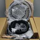 Astercook Non Stick Pots and Pans Set, Healthy Non-Toxic Titanium Induction Kitchen Cookware Sets for Cooking with Frying Pans, PFAS/PTFE/PFOA & PFOS Free, Black, 19 Pcs