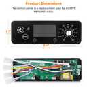 Stanbroil Control Board Replacement for Pit Boss Grill/Smoker, Controller with LCD Display Module Replaces Pitboss AC03P9, 120V 60Hz