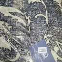 9x12 Area Rug Living Room Rugs, Stain Resistant Washable Rug, Vintage Large Non-Slip Backing, Low Pile Lightweight Print Rug for Bedroom Dinning Room Home Office (Tan/Gray)