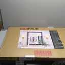 24x36 Inch Black Bathroom Mirror for Wall, Thick Metal Framed Rectangle Mirrors for Over Sink, Bedroom, Living Room, Entryway, Anti-Rust, HD Tempered Glass