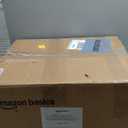 Amazon Basics 6-Slice 23-QT Toaster Oven with Built-In Air Fryer, 7-In-1 Cooking Options, 60-Min Timer & Adjustable Temperature (200F - 450F), With Accessories, 1500W, Stainless Steel, Silver/Gray