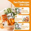 3D Maze Cube Ball Puzzle - Brain Teaser Game for Adults, Teens & Kids 8+ | Educational Sensory Fidget Toy for Focus & Logical Thinking | Durable Travel & Birthday for Boys Girls