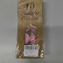 4 x 10 Pack Tea Candles Wedding Party and Home Decoration Votive Parties Tealight Small Wishing Bulk with 1.5-2 Hours Extended Burn Time Mini for Birthday Emergency Family (Pink)