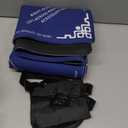 DEVPNR Mahjong Mat for Table with Rules, 32.6"x32.6" Non-Slip Mahjong Table Cover, Noise-Reducing Table Cloth for American Mahjong, Poker, Card & Board Games, Portable with Travel Bag (Blue)