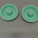 2pcs Duckbill Valves and 2pcs Diaphragm Compatible with Elvie Stride Pump Replacement Parts, Replace for Elvie Pump Valves Diaphragm Parts Accessories