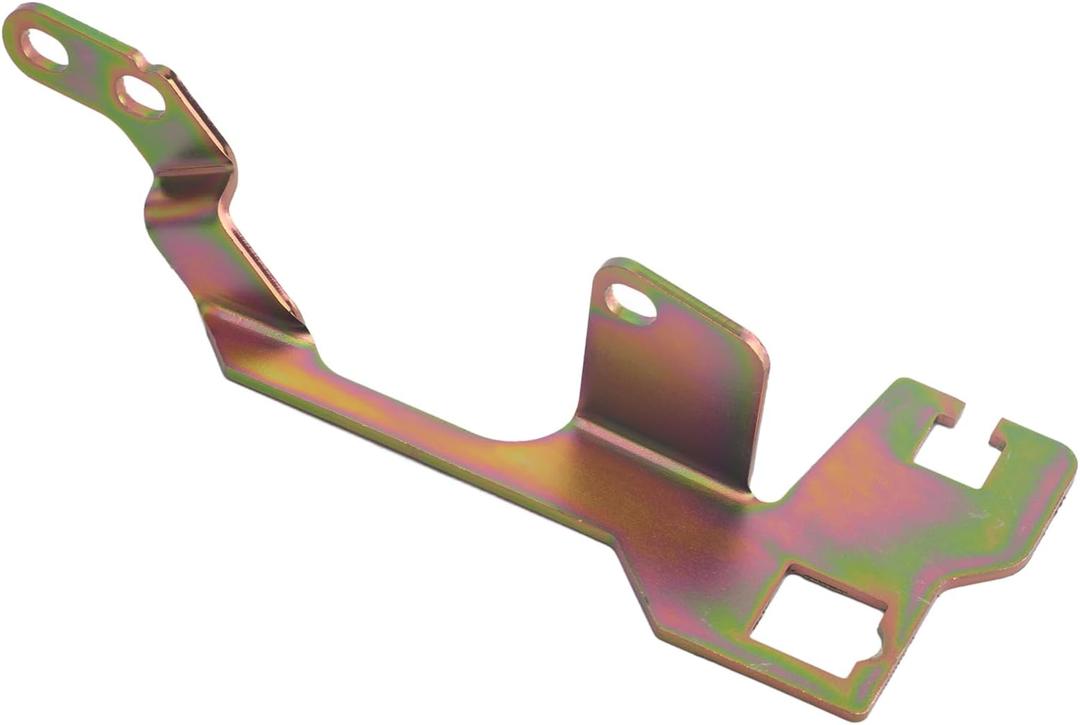 Upgraded Throttle and kickdown Cable BracketThrottle Cable Bracket with kickdownFits Edelbrock Performer, Thunder AVS and All Quadrajet-Style Carburetors for TH350, 700-R4, and 200-4R Cables