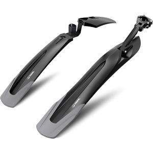 RBRL Bike Fender Adjustable Bicycle Mudguard, Quick Release Universal 24-29 inch Bicycle Fenders, Bike fenders for Ebike/Mountain Bike, Against Splashing Water and Dirt, 25*5.9*7.8"