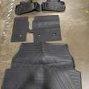 Mixsuper Floor Mats for Toyota RAV4 2025 2024-2019, Cargo Mat Backrest Mat for RAV4, All Weather 2 Row Floor Liners & Trunk Mat Accessories Set Black