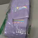 JETMORE 300 Pcs Mylar Bags, Smell Proof Bags Foil Pouch, Holographic Resealable Bags for Small Business, Candy Sample Jewelry Bag Sealable Packaging for Party Favor Food Storage (2.4x3.9in-Purple)