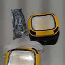 6000mAh Magnetic Work Light Rechargeable with 4000 Lumen IP65 Waterproof, 30H Runtime, 4 Brightness & 4 Color Modes with Red SOS, Strong Magnet Base for Car Repair, Camping, Emergency 2PC