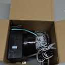 Replacement Inflatable Fan - 12V 1.0A Blower with 12V 1.5A Adapter and 3 LED Lights for Halloween Outdoor Christmas Holiday Inflatables Fan Blower