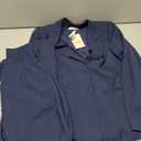 KIRUNDO Womens Suits 2 Piece Set Business Casual Blazer Jacket Wide Leg Dress Pants Suits Professional Work Office Outfits(Navy, Small)