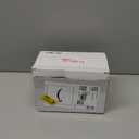 Christmas Tree Topper Bow - Bow: 11" sq. - Tails: 3 Yards Long Each - Silver Snowflake