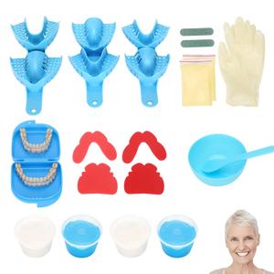 DIY Oral Care Kit at Home, 2 Full Sets DIY Custom Smile Kits, Fully Customizable