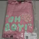 Disney | Marvel | Star Wars | Princess Women's Fleece Crew Sweatshirts, Mickey Oh Boy, Large