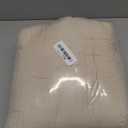 EMME Cotton Blanket King Size for Bed Soft Muslin Blankets 108"x90" Lightweight Breathable Layering Bedspread Coverlet All Season Gauze Blanket, Light Tan